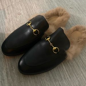Gucci Princeton fur mule